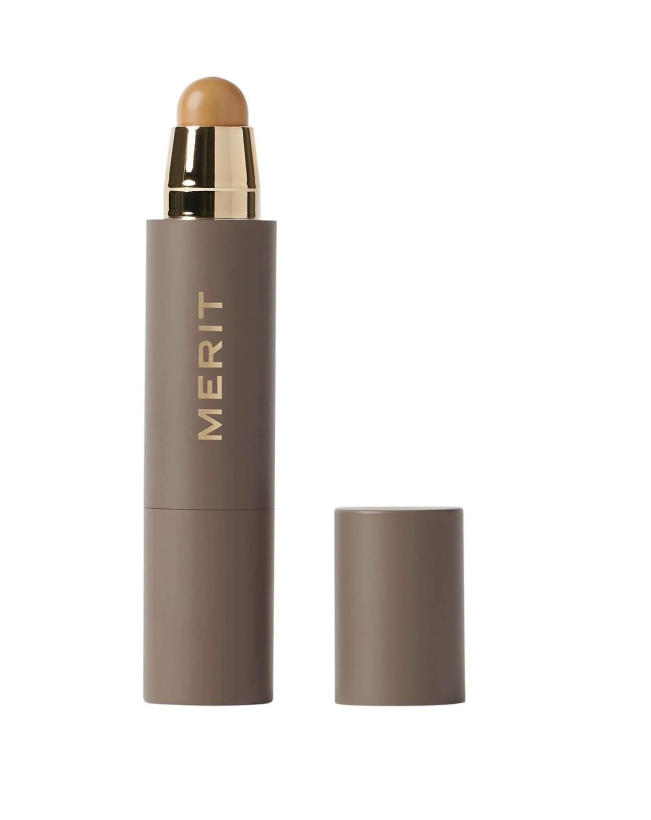 MERIT front packaging showing stick design and portability benefit