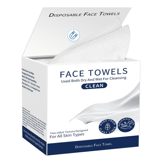 MERNATKK front pack showing 50-count biodegradable towels and portability benefit