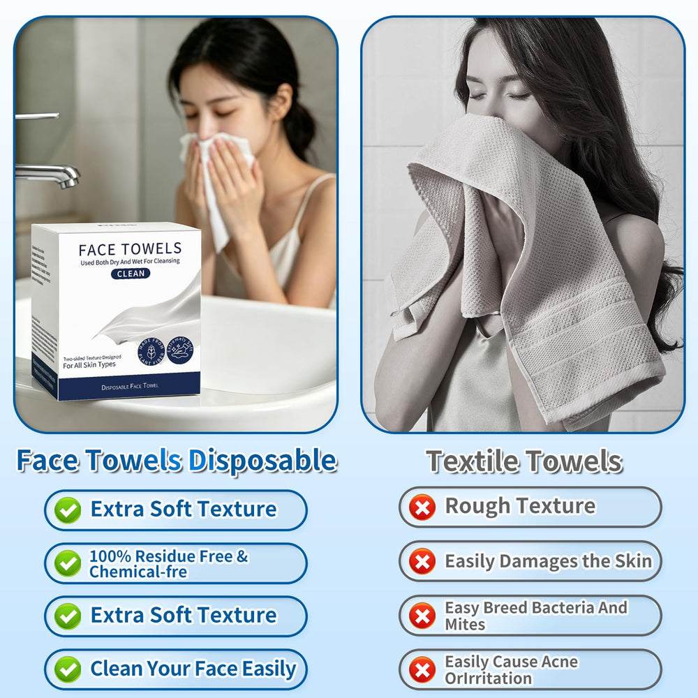 MERNATKK towel removing foundation in bathroom showing effective makeup removal
