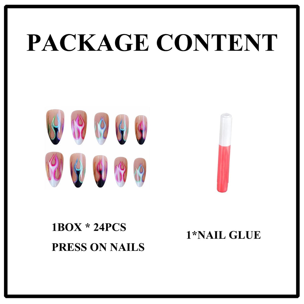 MERVF press-on nails being applied benefit: fast salon-style at-home result