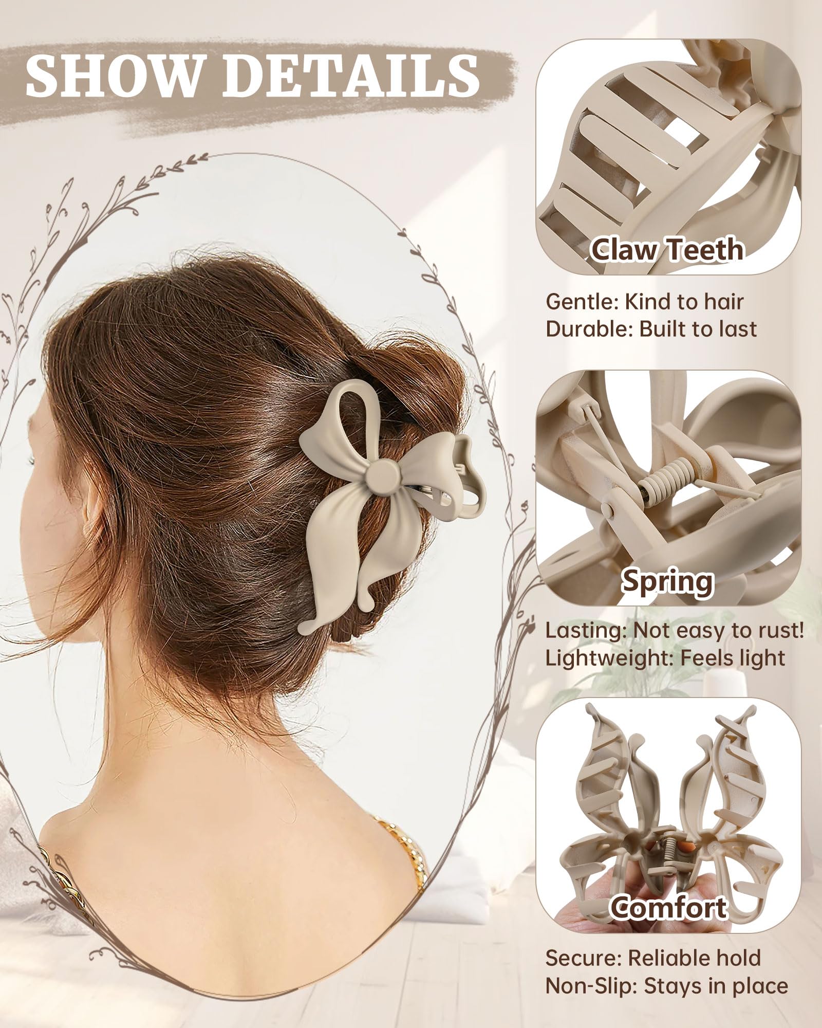 Mesovor clip side profile highlighting strong spring and durable hinge