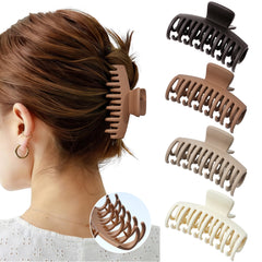 Mesovor front packaging showing four matte brown clips and neat gift-ready box