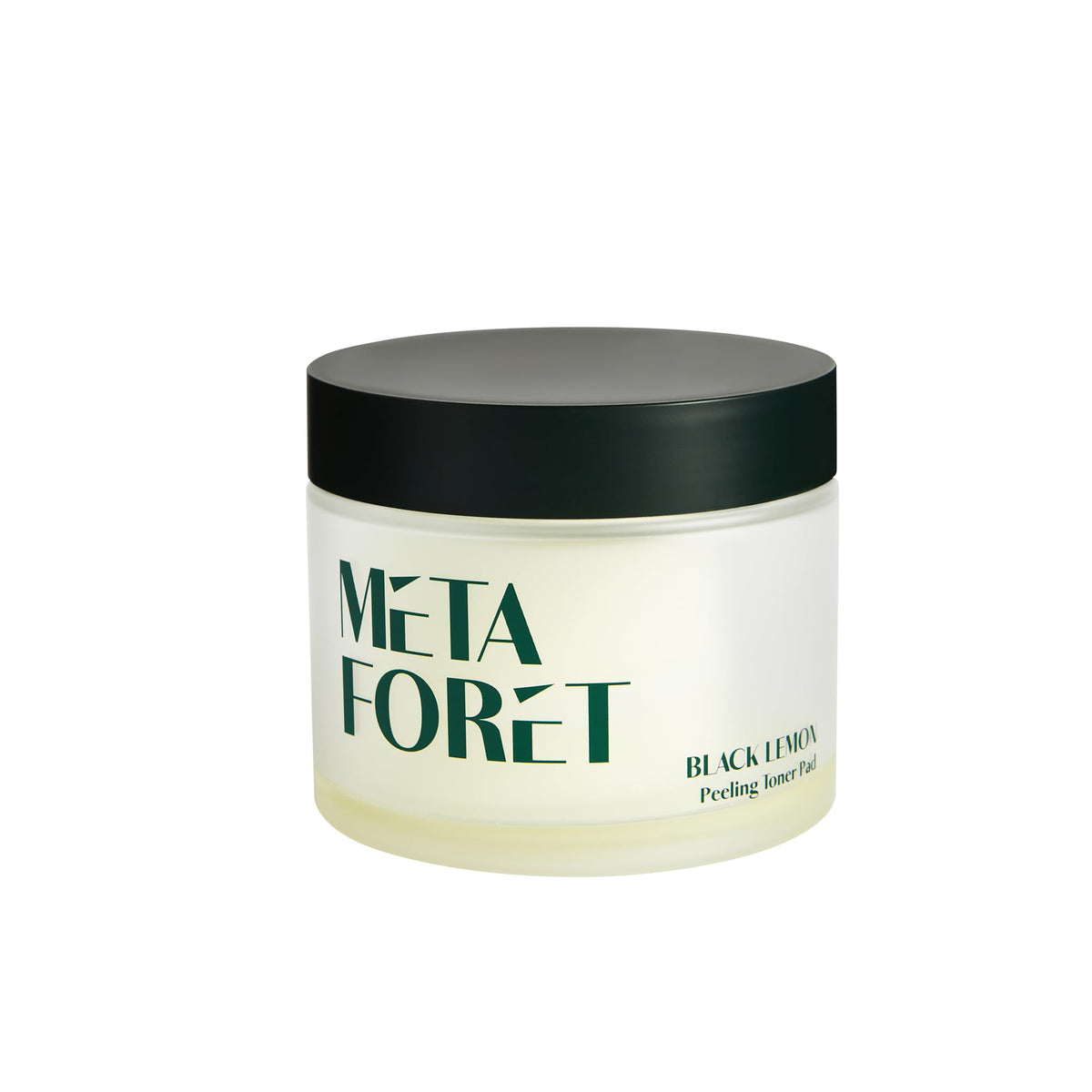 META FORET front packaging showing 60-sheet tub and label benefits