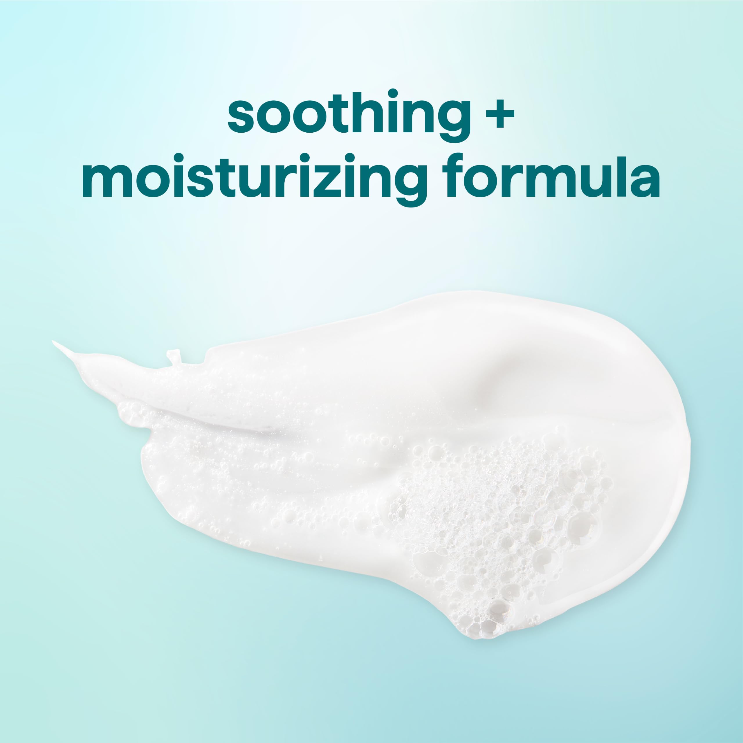 Method back label showing ingredient list and usage instructions for clarity