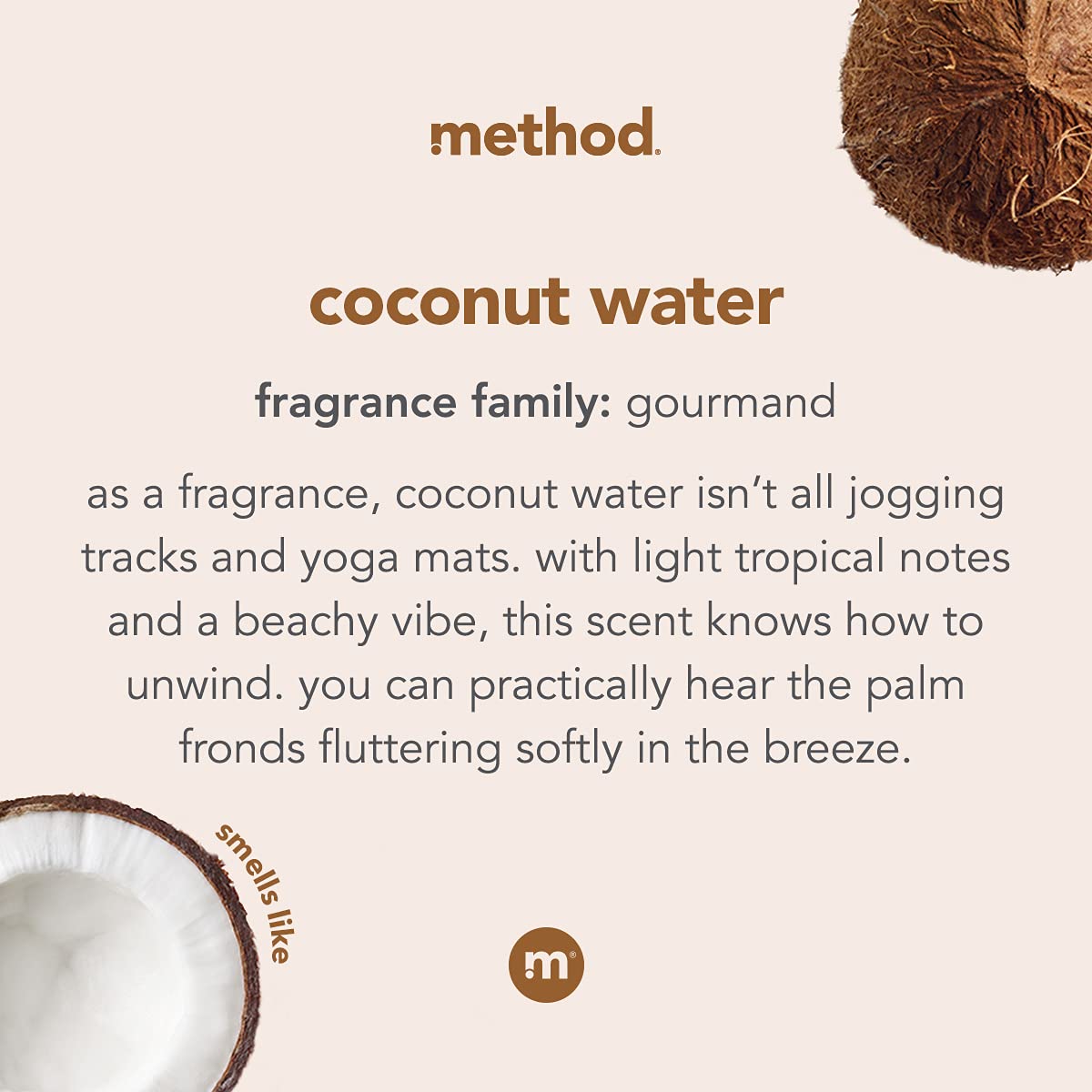 Method coconut water foam closeup displaying airy texture and gentle cleansing