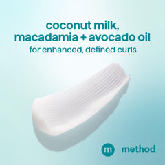 Method co‑wash cream texture closeup showing slip for detangling