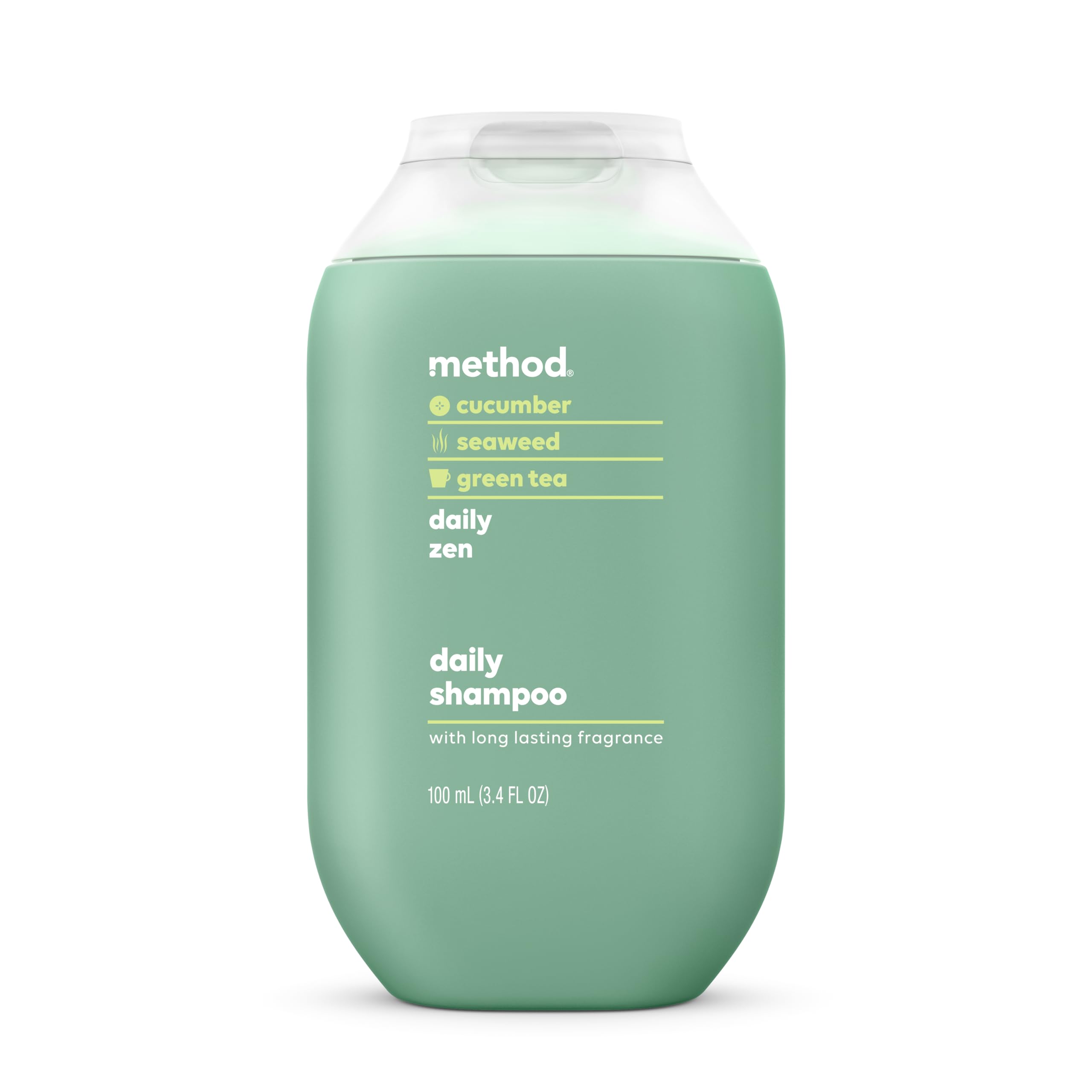 Method Daily Zen front packaging showing bottle and label for quick identification and travel convenience