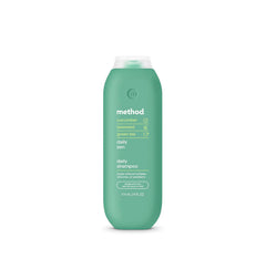 Method front packaging showing 14 oz bottle and clean design benefit: easy identification