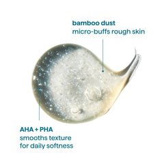 Method lather in hand demonstrating gentle foaming and rinseability