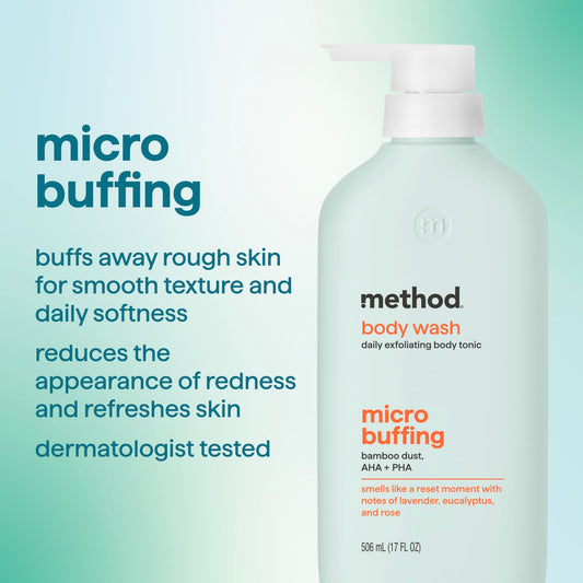 Method pump close-up showing easy dispensing and control benefit