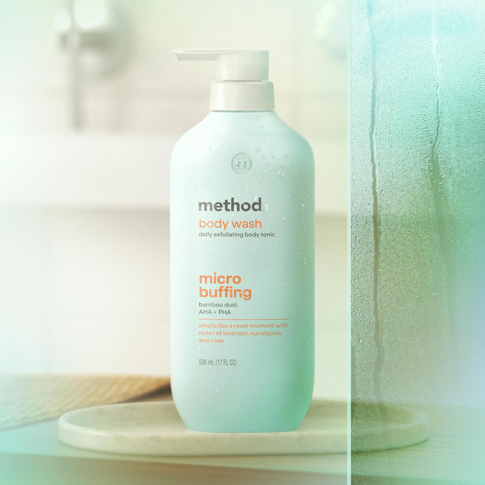 Method bottle recycled plastic focus emphasizing sustainable packaging