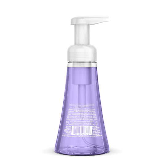 Method French Lavender pump dispenser delivering foam for easy use