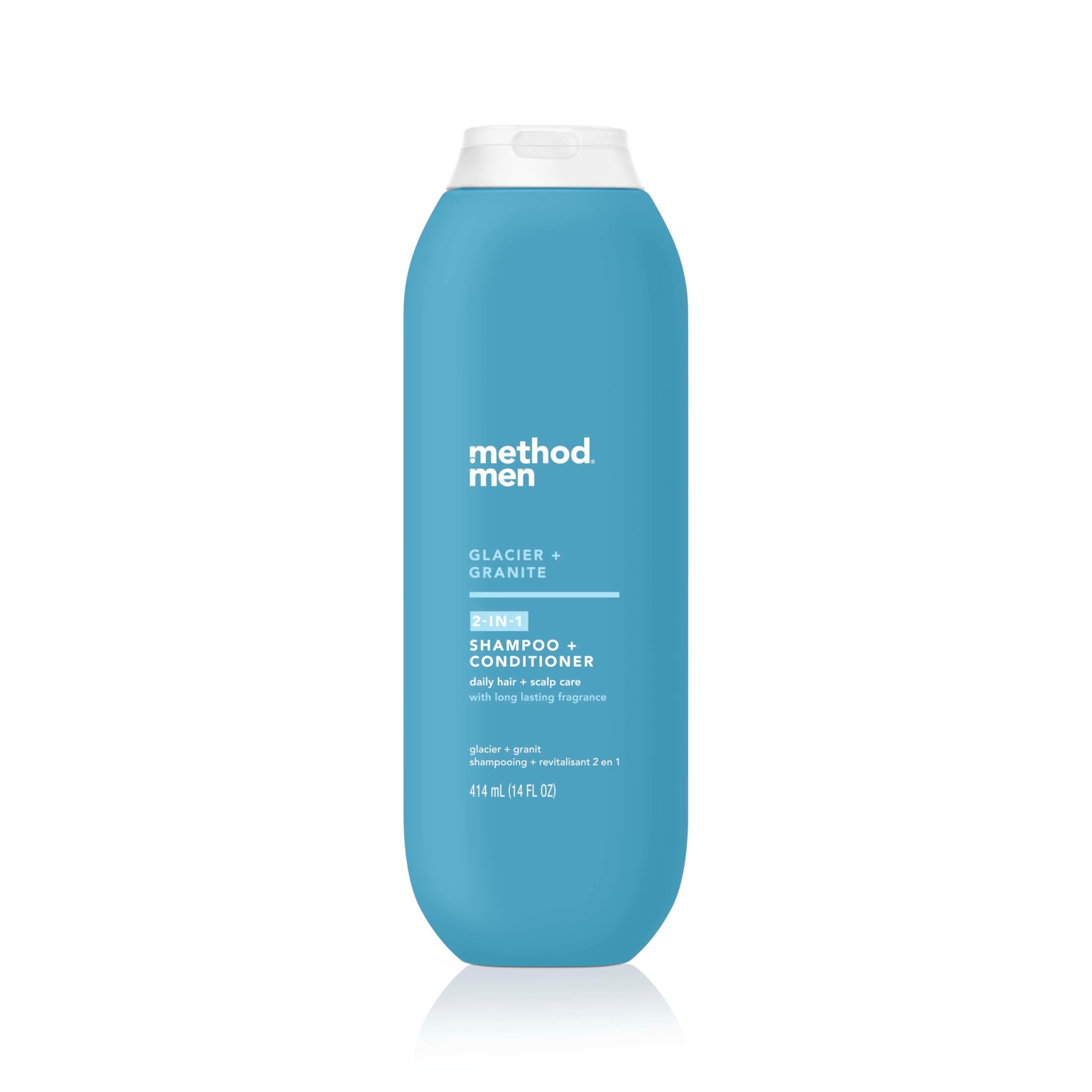 Method front bottle Glacier + Granite shows clean design and quick-use benefit