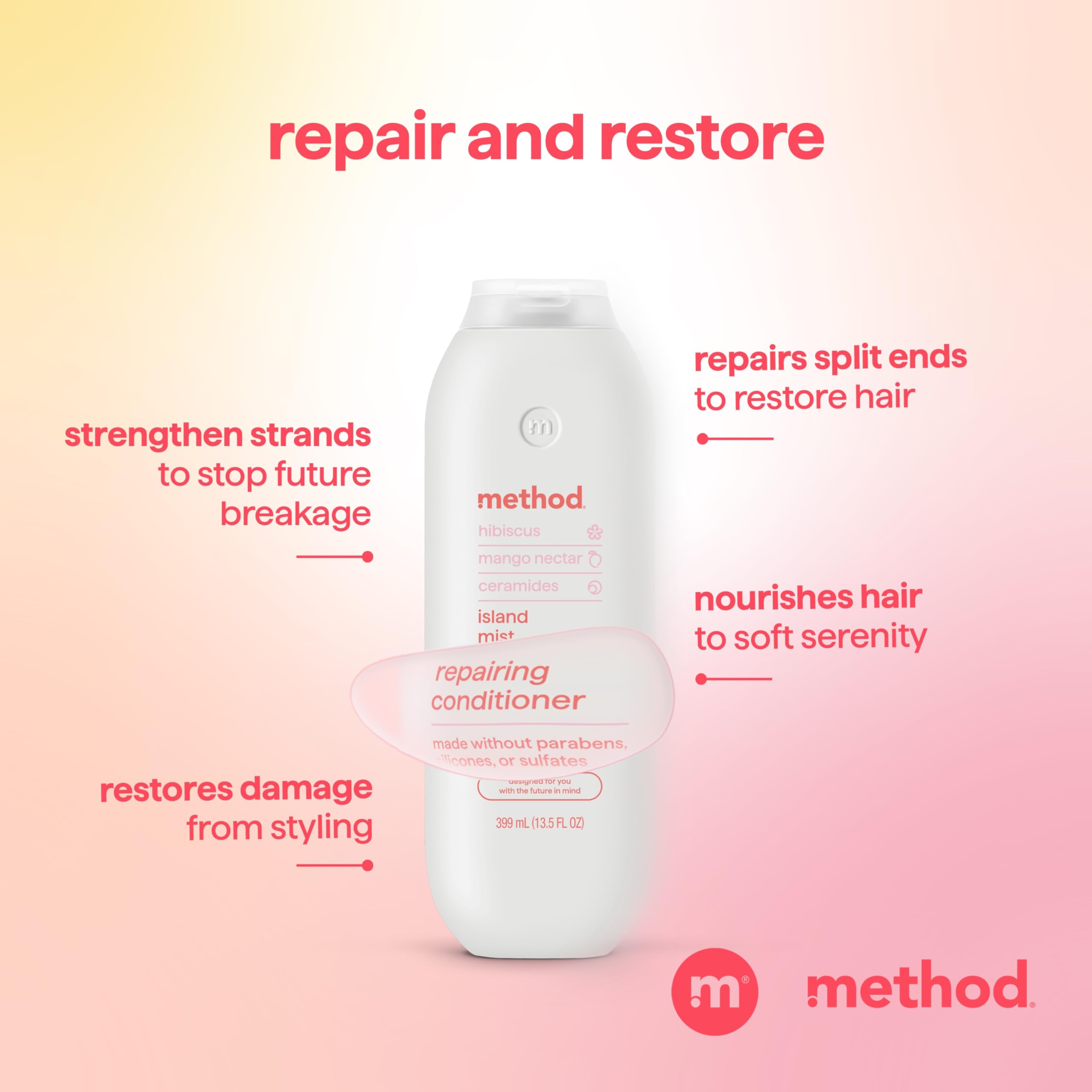 Close-up of ceramide olive and castor seed ingredients highlighting restorative benefits