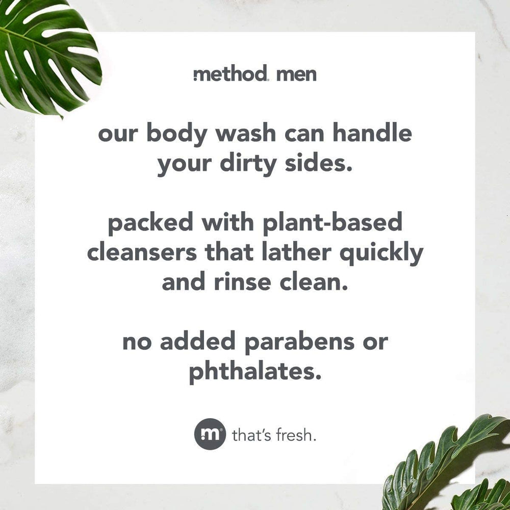 Method Juniper + Sage gel texture on hand illustrating quick lather