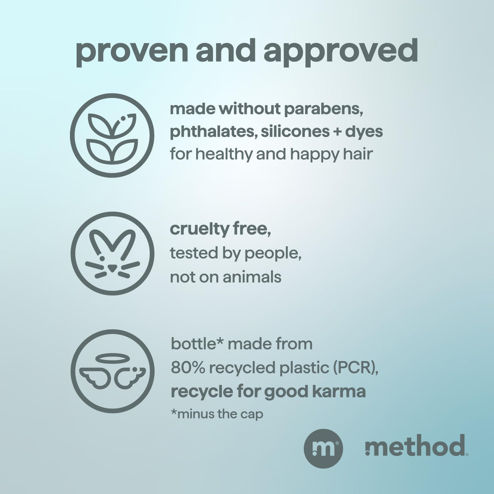 Man using Method in shower showing quick two-in-one routine benefit