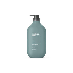 Method front packaging showing 28 oz bottle and scent for effortless showers