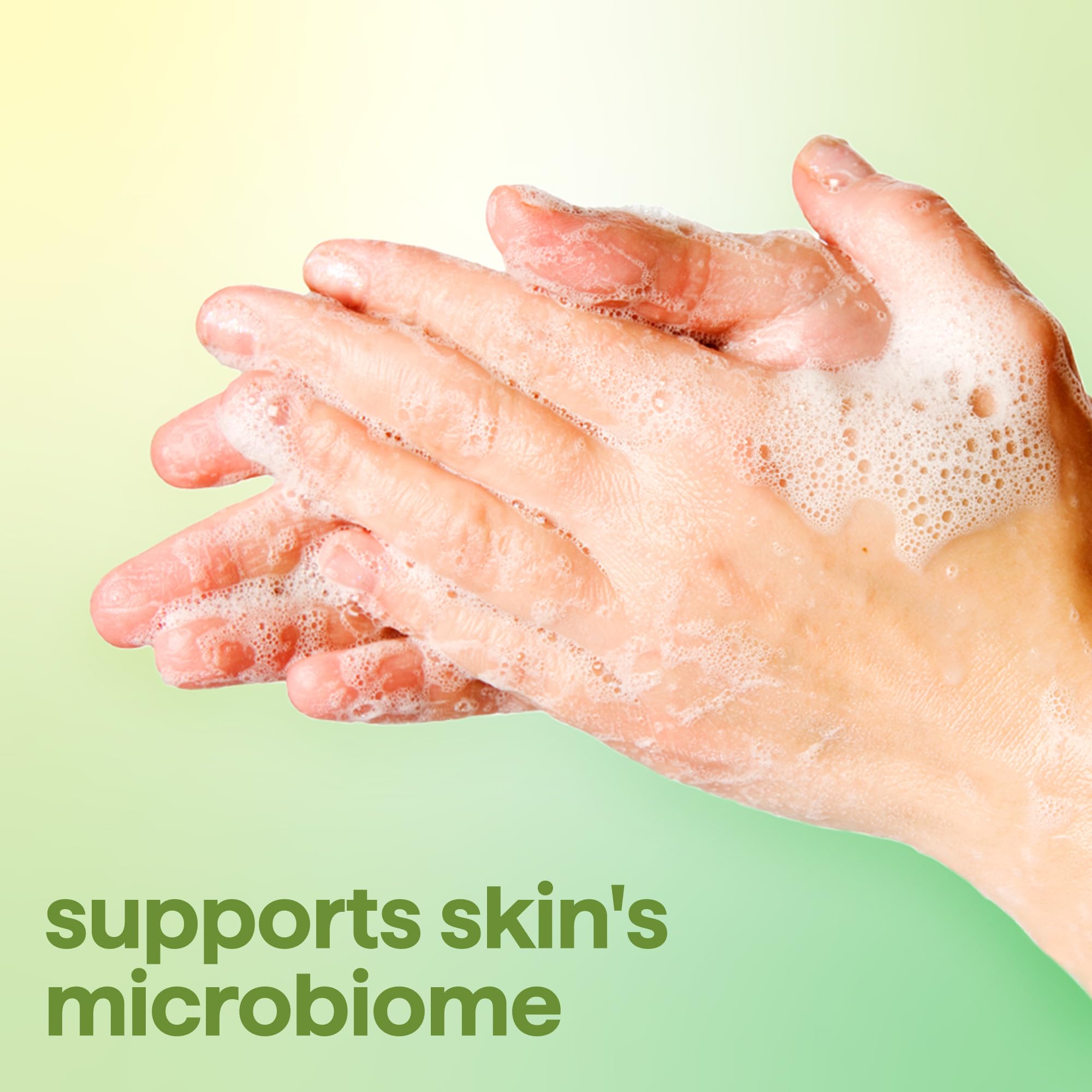 Method label detail highlighting dermatologist tested and ingredient benefits