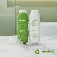 Method Mindful Matcha close-up of matcha leaves ingredient emphasizing antioxidant protection