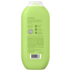Method bottle held in hand for scale showing convenient 18 fl oz