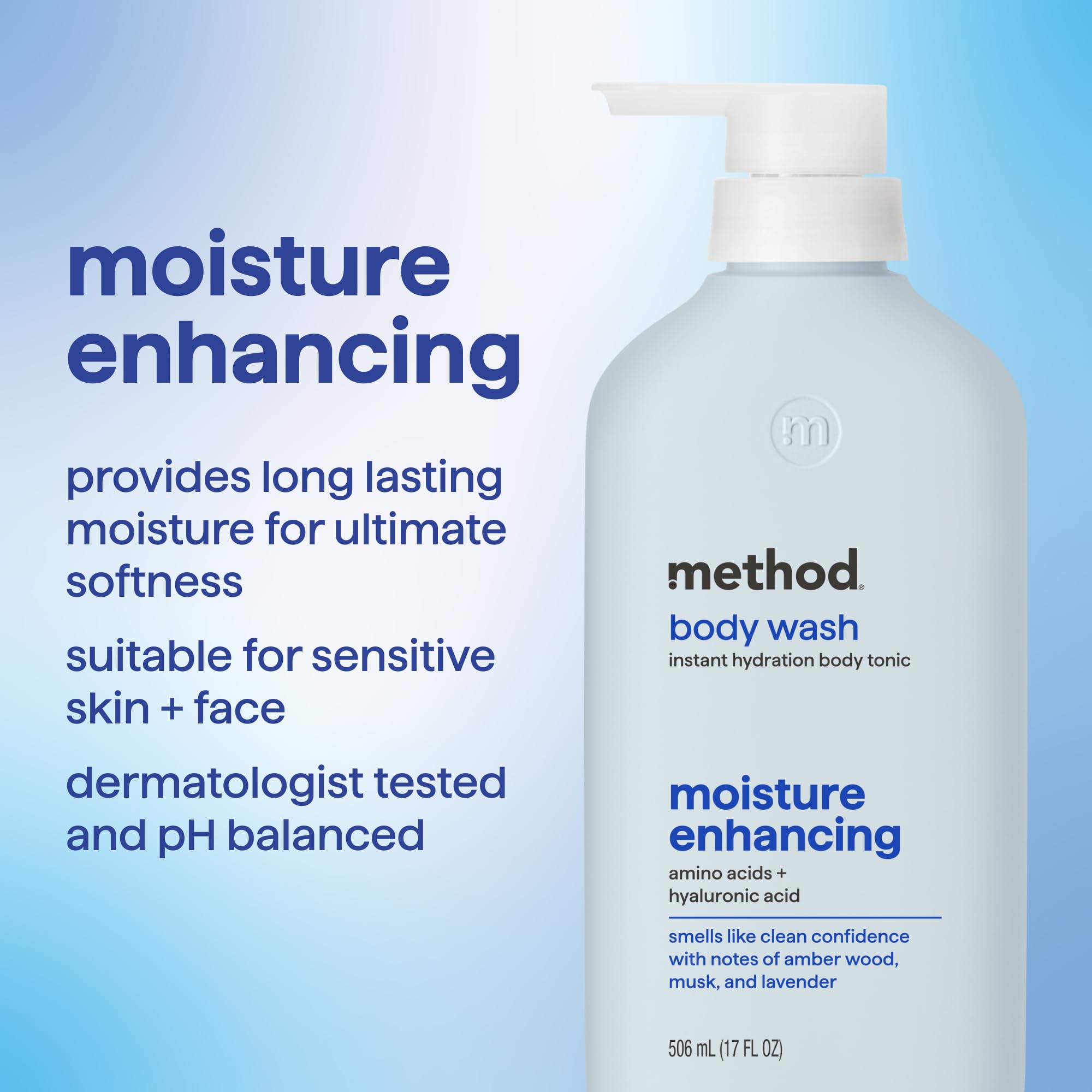 Method pump closeup highlighting dispenser for controlled, mess-free use