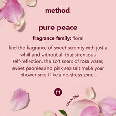 Method bar lathered in hand demonstrating rich suds and moisturizing benefit