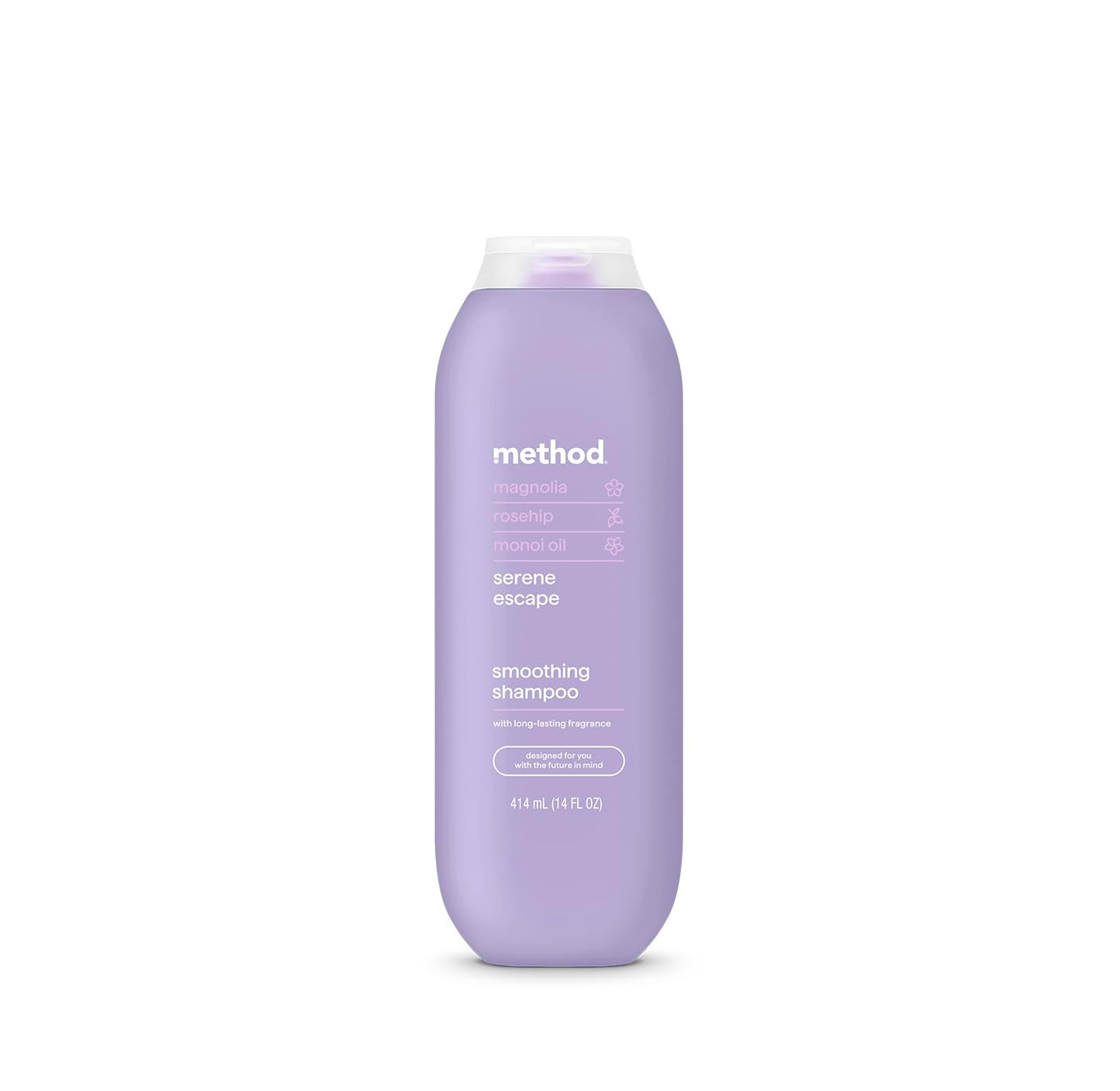 Method front packaging showing 14 oz bottle and clear product benefits