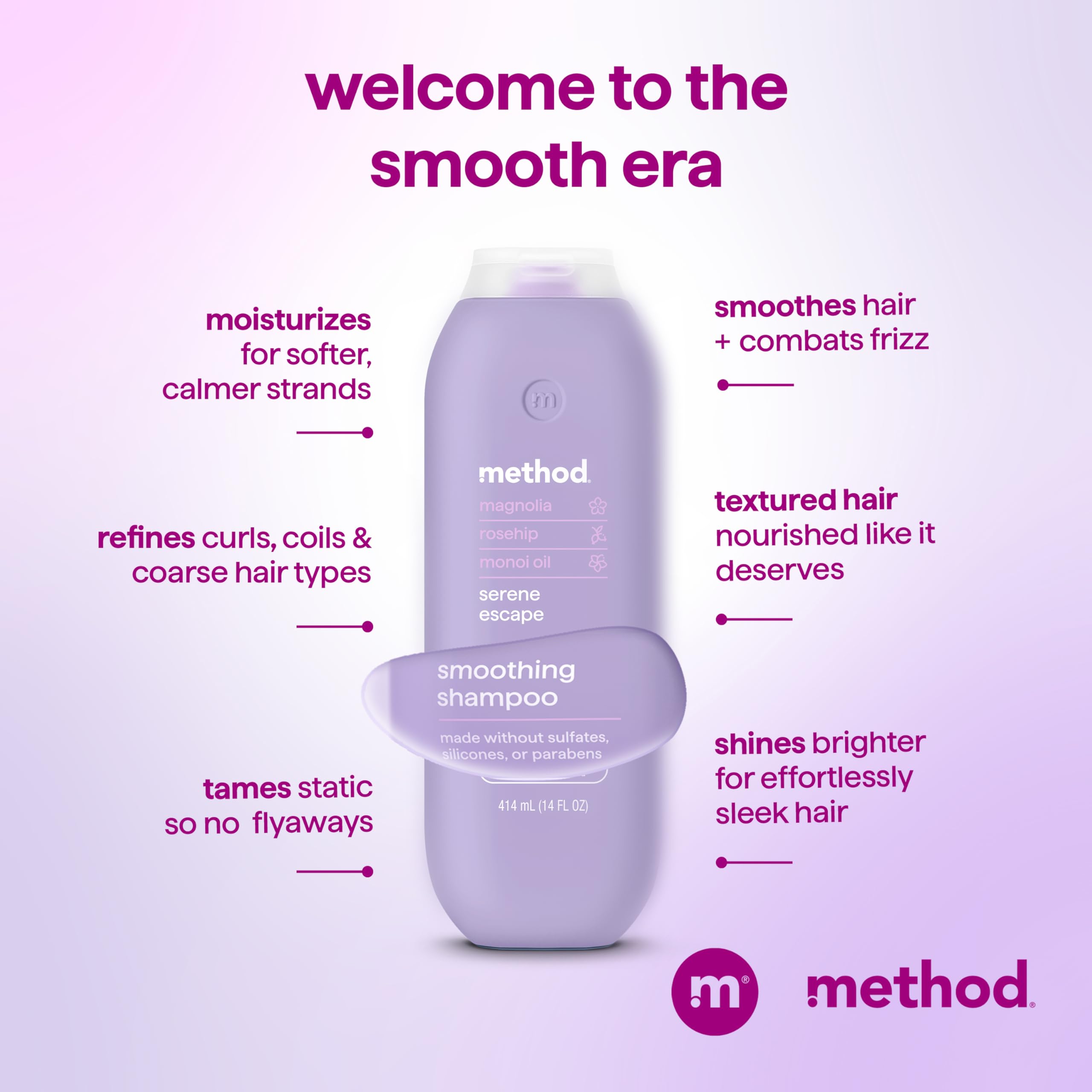 Method close-up of creamy lather showing smoothing texture benefit