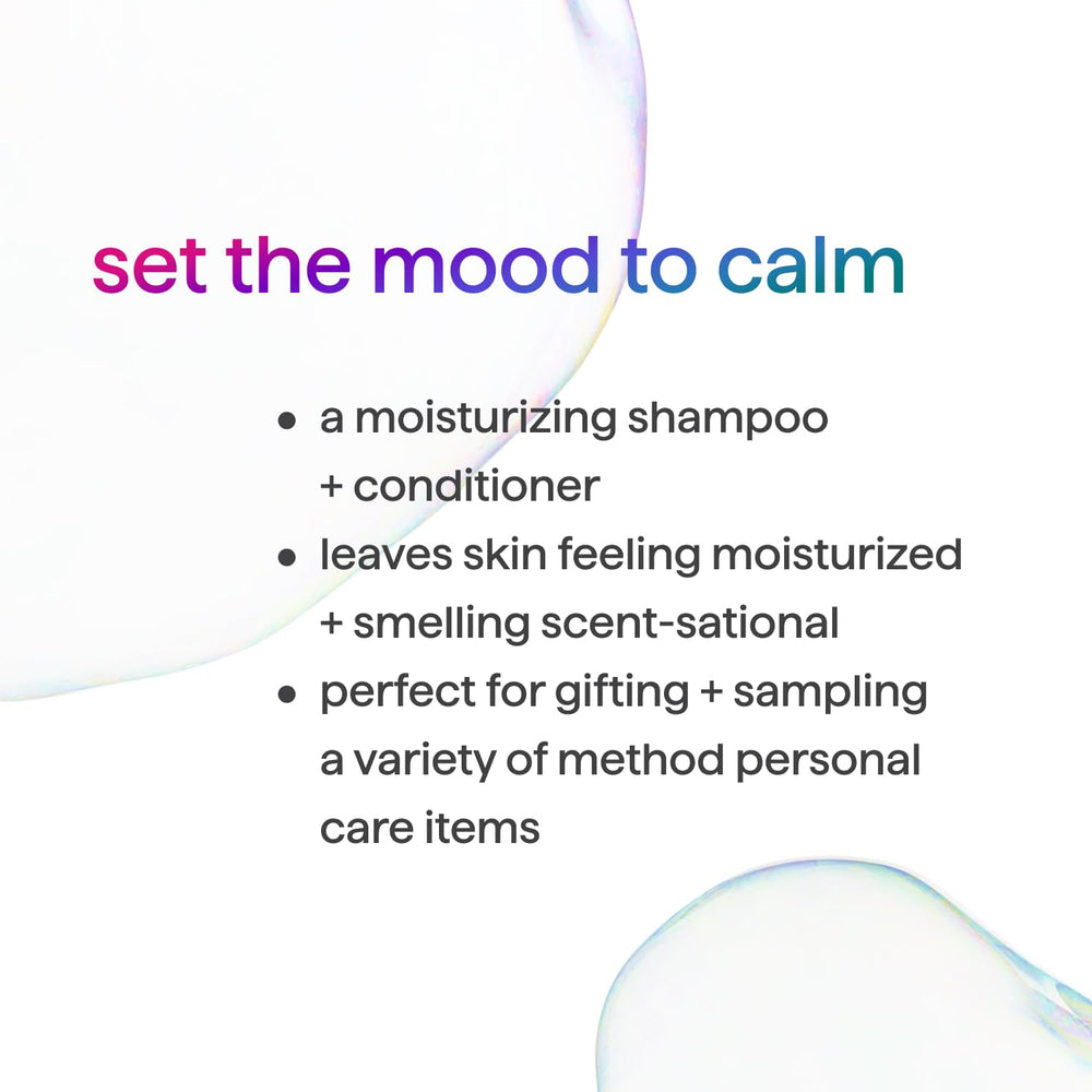 Method shampoo pump action showing easy dispensing and foam