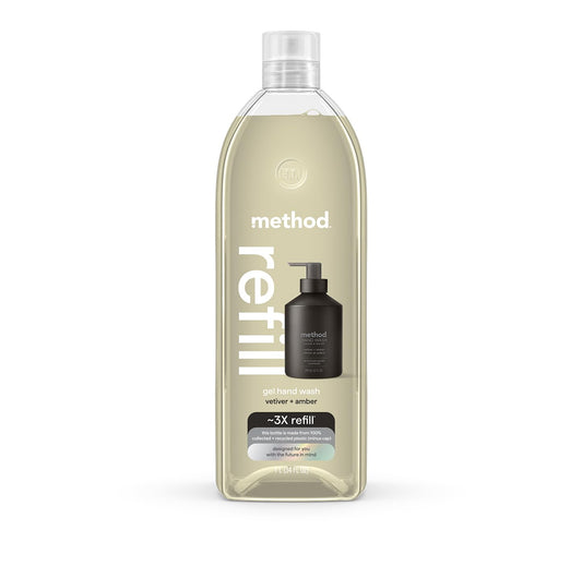 Method vetiver + amber front tub showing label and recyclable design benefit