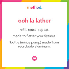 Method bottle on kitchen sink showing aesthetic appeal and everyday practicality