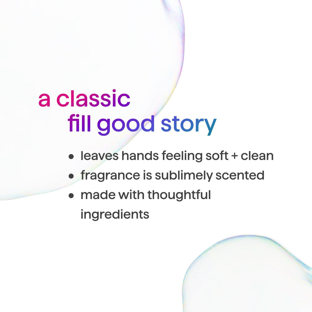 Method Waterfall 34 oz ingredient label closeup highlighting plant-based cleansers