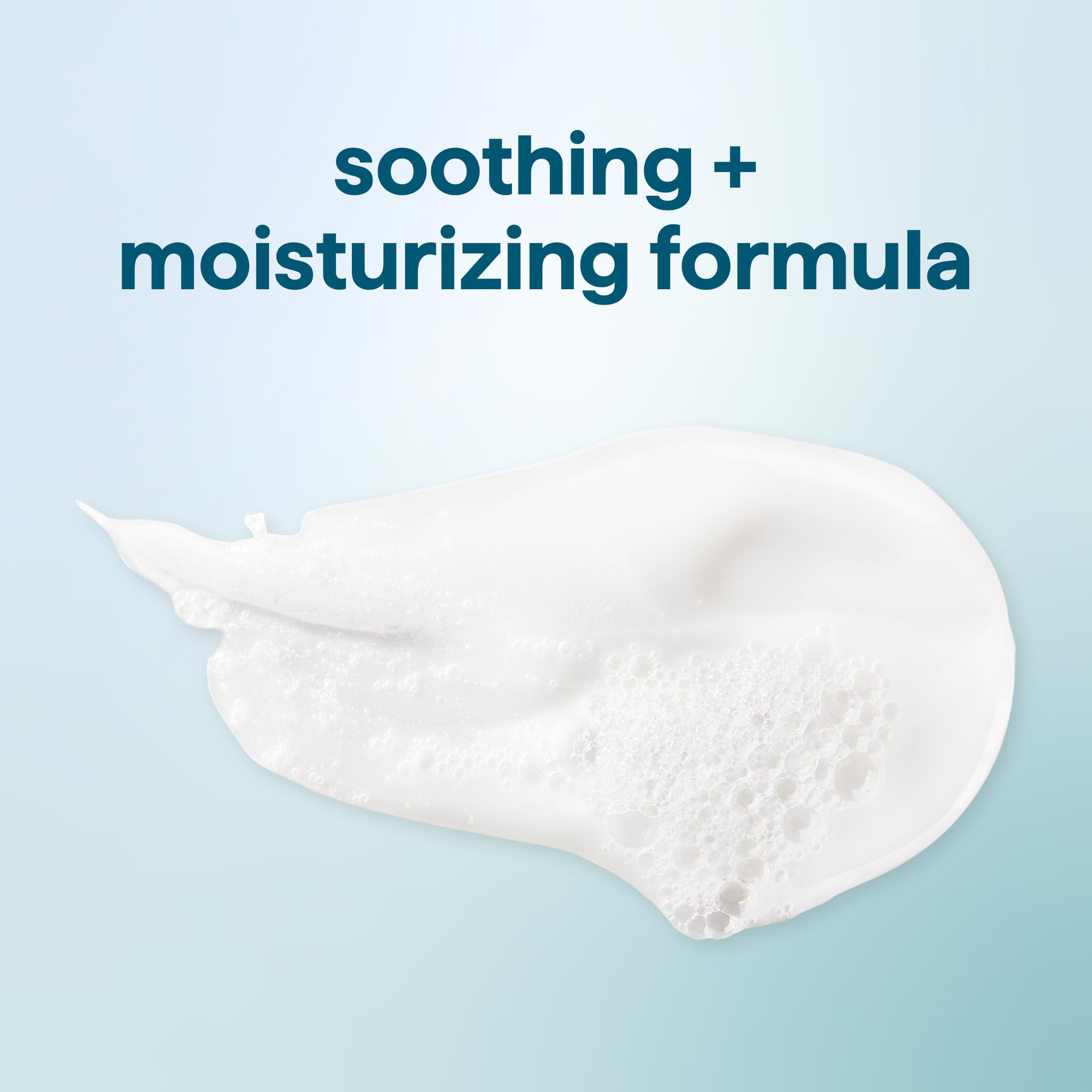 Method ingredient label close-up showing emollients and gentle formulation