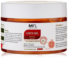 MFL MADE FOR LOCS jar on bathroom shelf conveying everyday grooming routine