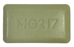 MG217 front packaging showing 5 oz bar and psoriasis support benefits