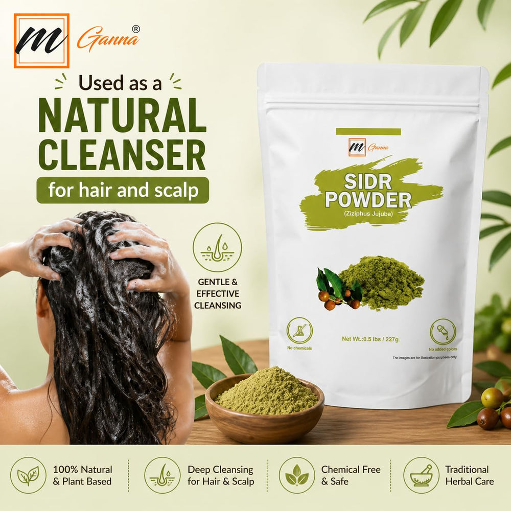 mGanna measured scoop of powder, helps accurate mixing