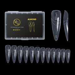 MGART front packaging showing 120 almond dual forms and sizes for fast service