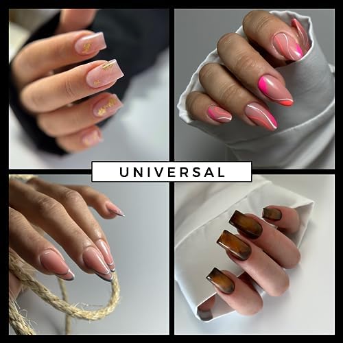 MGART dual form in use with polygel on a nail, speeds up extensions