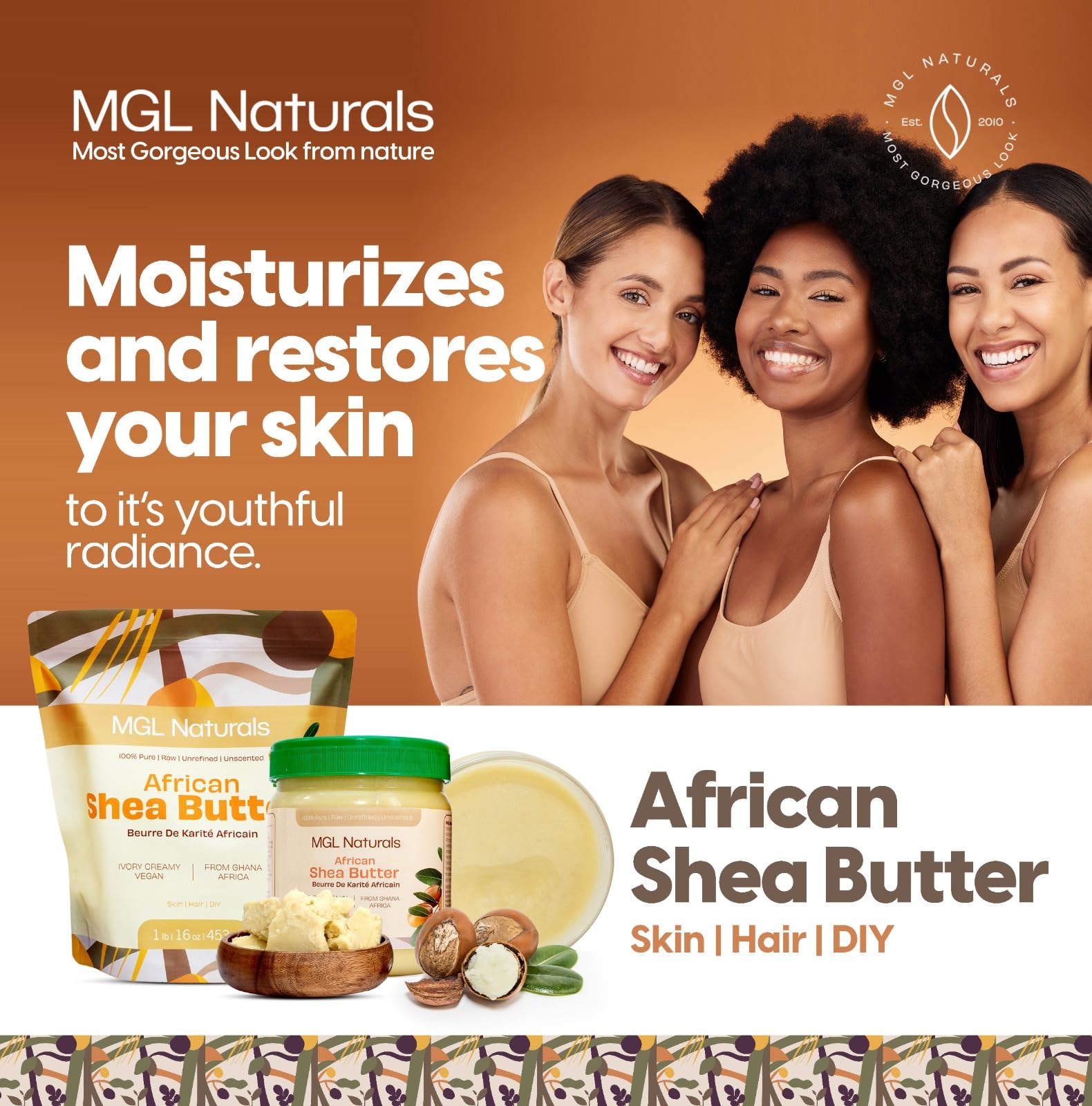 MGL Naturals artisan producers in Ghana representing fair sourcing benefit