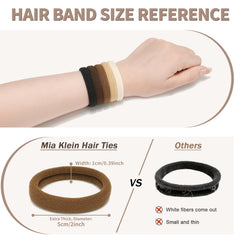 Mia Klein close-knit texture of elastic band showing durability benefit