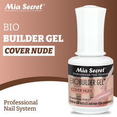 Mia Secret open bottle with brush illustrating smooth, no-run application
