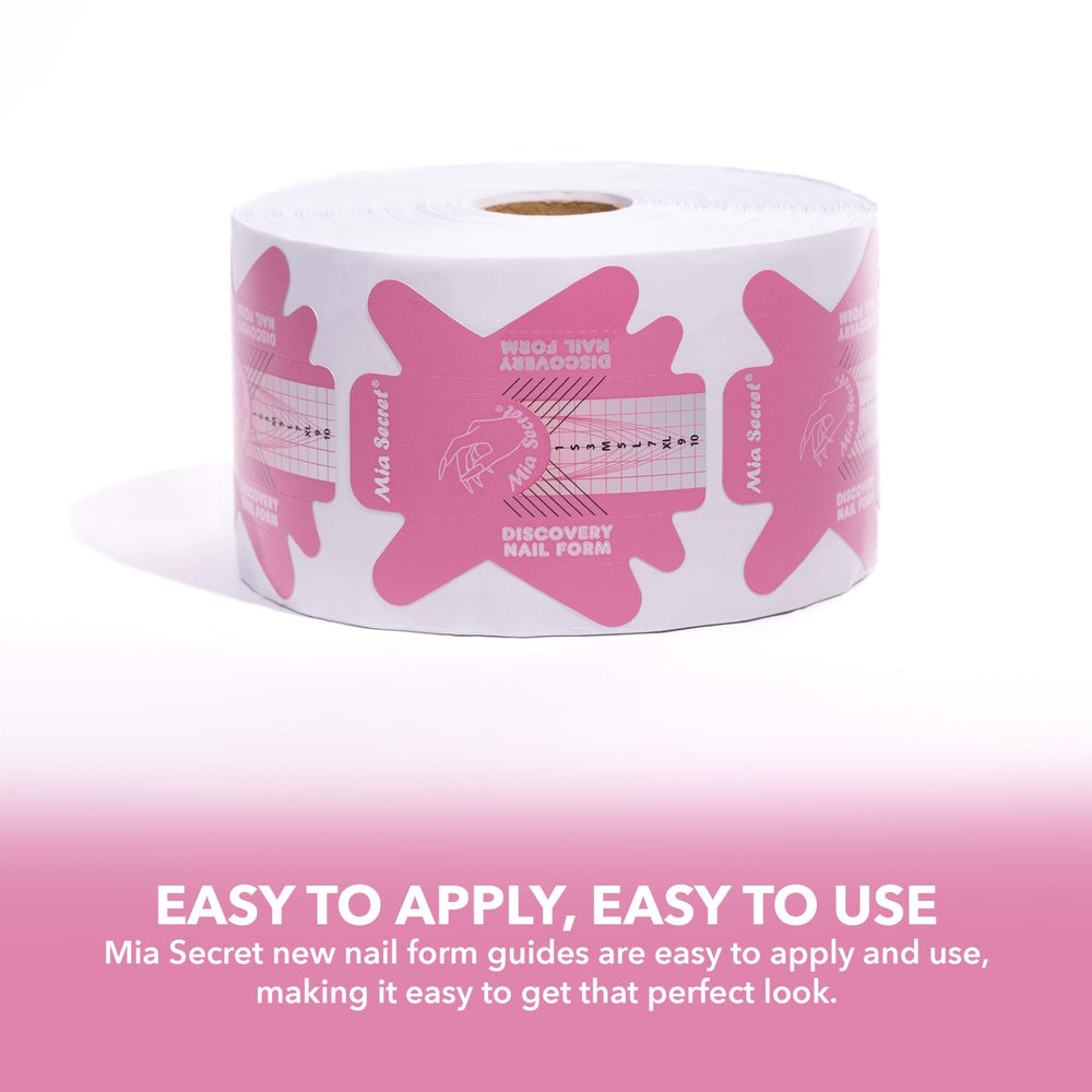 Mia Secret adhesive form edge texture close-up for secure placement