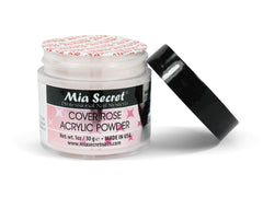 Mia Secret finished rose nails on hands showing natural-looking salon finish