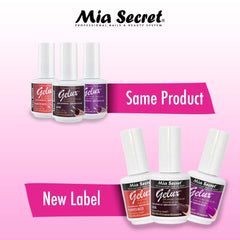 Mia Secret bottle beside a coin showing compact size and travel-friendly benefit