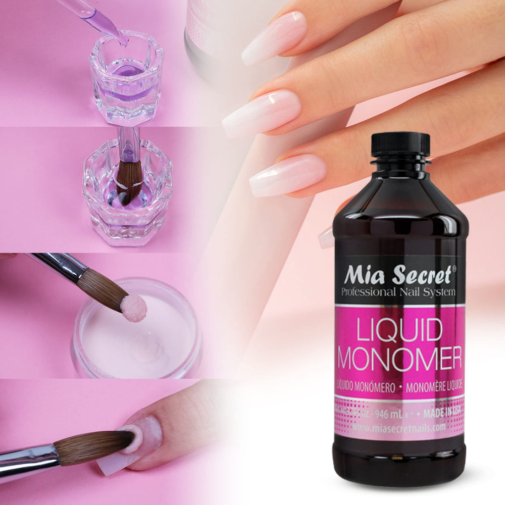 Mia Secret 32 oz bottle on salon station for high-volume professional use