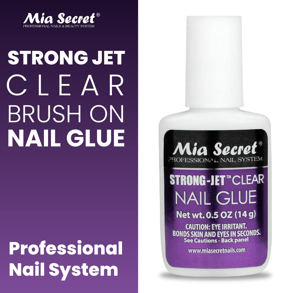Mia Secret fine brush tip close-up for precise, mess-free application