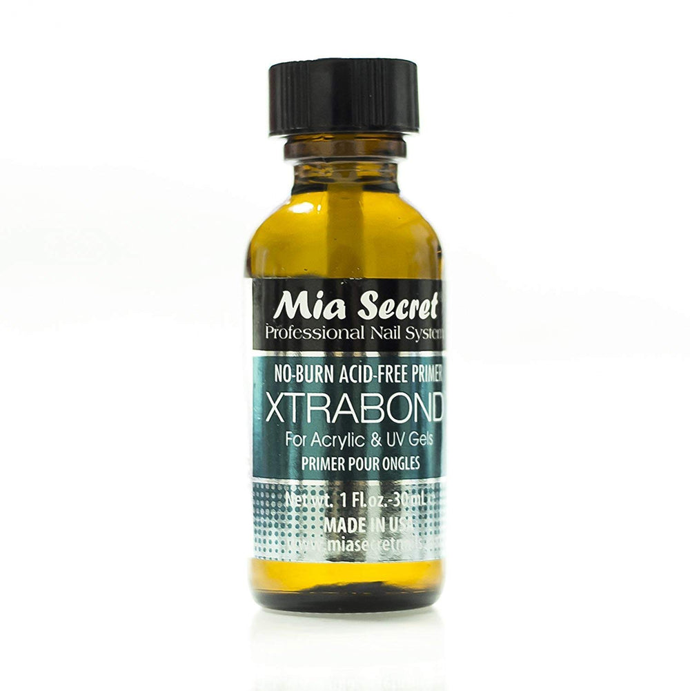 Mia Secret Xtrabond front bottle showing label and professional benefits