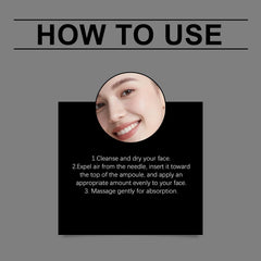 MIANQIONGFENG ampoule application on hand demonstrating fast absorption benefit