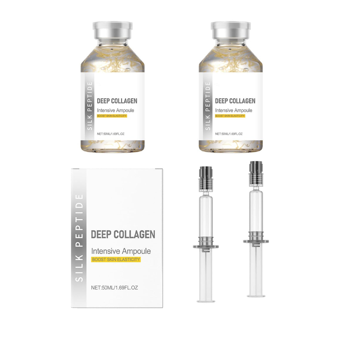 MIANQIONGFENG ampoule front packaging showing clean bottle and label benefit