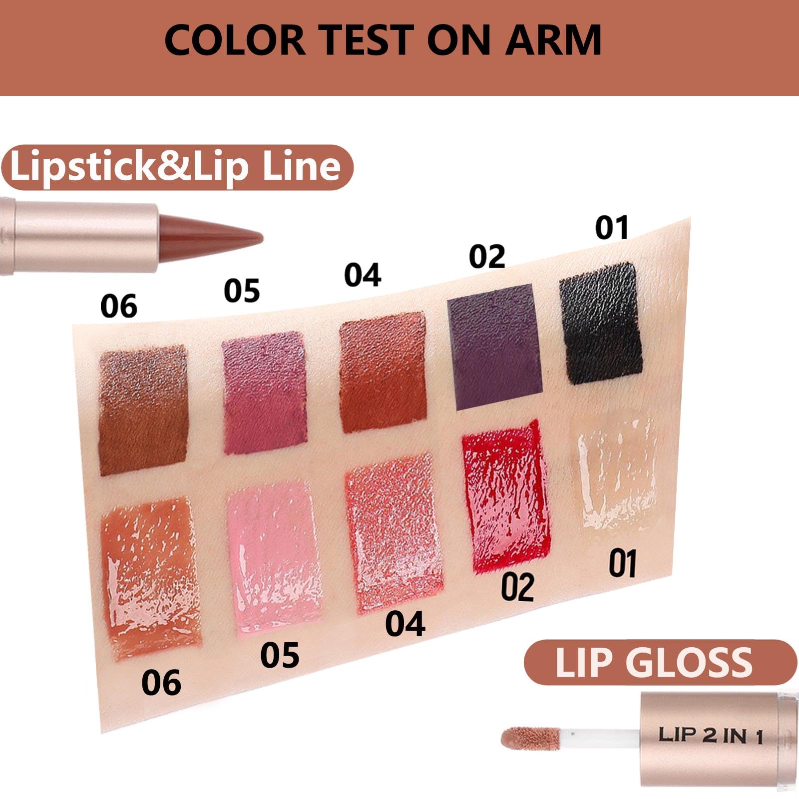MiaSarah lip kit in evening makeup lifestyle setting showing polished finish benefit
